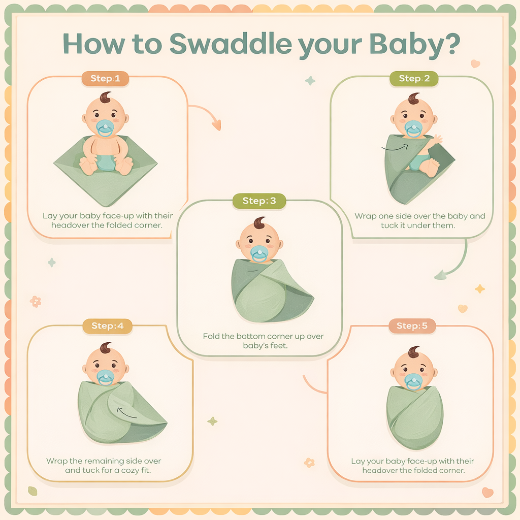 100% Cotton Muslin Swaddle Blankets – Pack of 2 ( Avo & Bee)